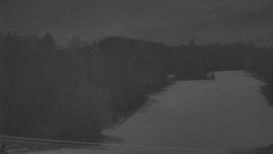 Dojezd hlavní sjezdovky