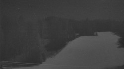 Dojezd hlavní sjezdovky