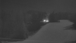 Dojezd hlavní sjezdovky