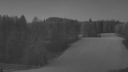 Dojezd hlavní sjezdovky