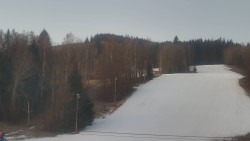 Dojezd hlavní sjezdovky