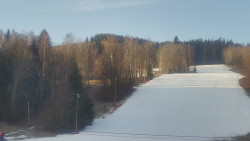 Dojezd hlavní sjezdovky