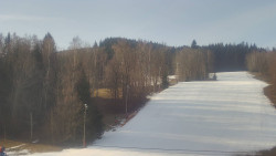 Dojezd hlavní sjezdovky