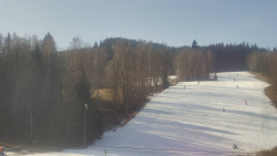 Dojezd hlavní sjezdovky