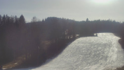 Dojezd hlavní sjezdovky