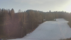 Dojezd hlavní sjezdovky