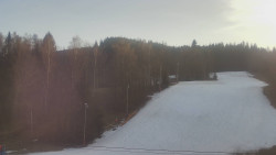 Dojezd hlavní sjezdovky