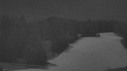 Dojezd hlavní sjezdovky