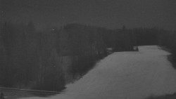 Dojezd hlavní sjezdovky