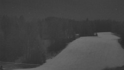 Dojezd hlavní sjezdovky