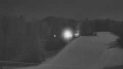 Dojezd hlavní sjezdovky