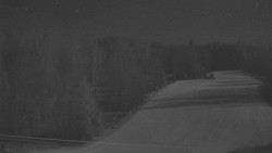 Dojezd hlavní sjezdovky