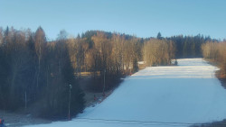 Dojezd hlavní sjezdovky