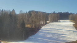 Dojezd hlavní sjezdovky