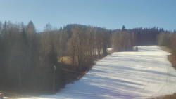 Dojezd hlavní sjezdovky