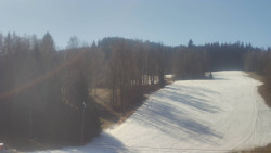 Dojezd hlavní sjezdovky