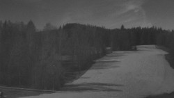 Dojezd hlavní sjezdovky