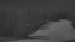 Dojezd hlavní sjezdovky