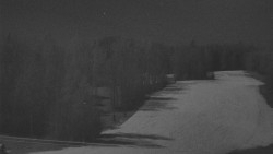 Dojezd hlavní sjezdovky