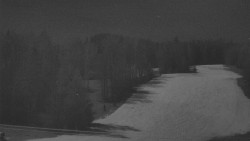 Dojezd hlavní sjezdovky