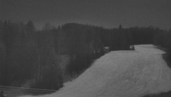 Dojezd hlavní sjezdovky