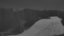 Dojezd hlavní sjezdovky