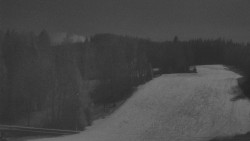 Dojezd hlavní sjezdovky