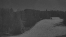 Dojezd hlavní sjezdovky