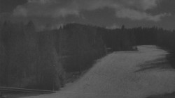 Dojezd hlavní sjezdovky