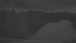 Dojezd hlavní sjezdovky