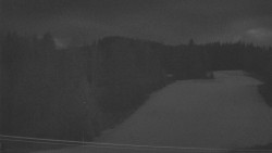 Dojezd hlavní sjezdovky