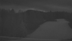 Dojezd hlavní sjezdovky