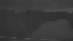 Dojezd hlavní sjezdovky