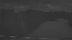 Dojezd hlavní sjezdovky