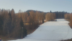 Dojezd hlavní sjezdovky