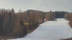 Dojezd hlavní sjezdovky