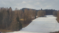 Dojezd hlavní sjezdovky