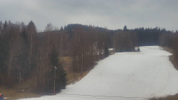 Dojezd hlavní sjezdovky