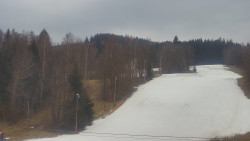 Dojezd hlavní sjezdovky