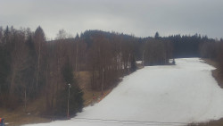 Dojezd hlavní sjezdovky