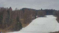 Dojezd hlavní sjezdovky