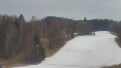 Dojezd hlavní sjezdovky