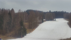 Dojezd hlavní sjezdovky