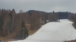 Dojezd hlavní sjezdovky