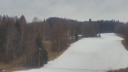 Dojezd hlavní sjezdovky