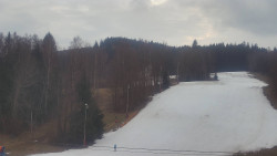 Dojezd hlavní sjezdovky