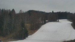 Dojezd hlavní sjezdovky