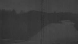 Dojezd hlavní sjezdovky