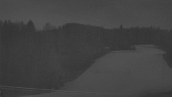 Dojezd hlavní sjezdovky