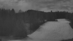 Dojezd hlavní sjezdovky